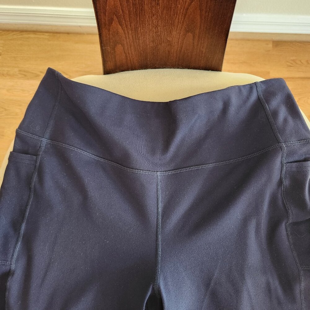 Gym capris, Sketchers, XL, Navy Blue